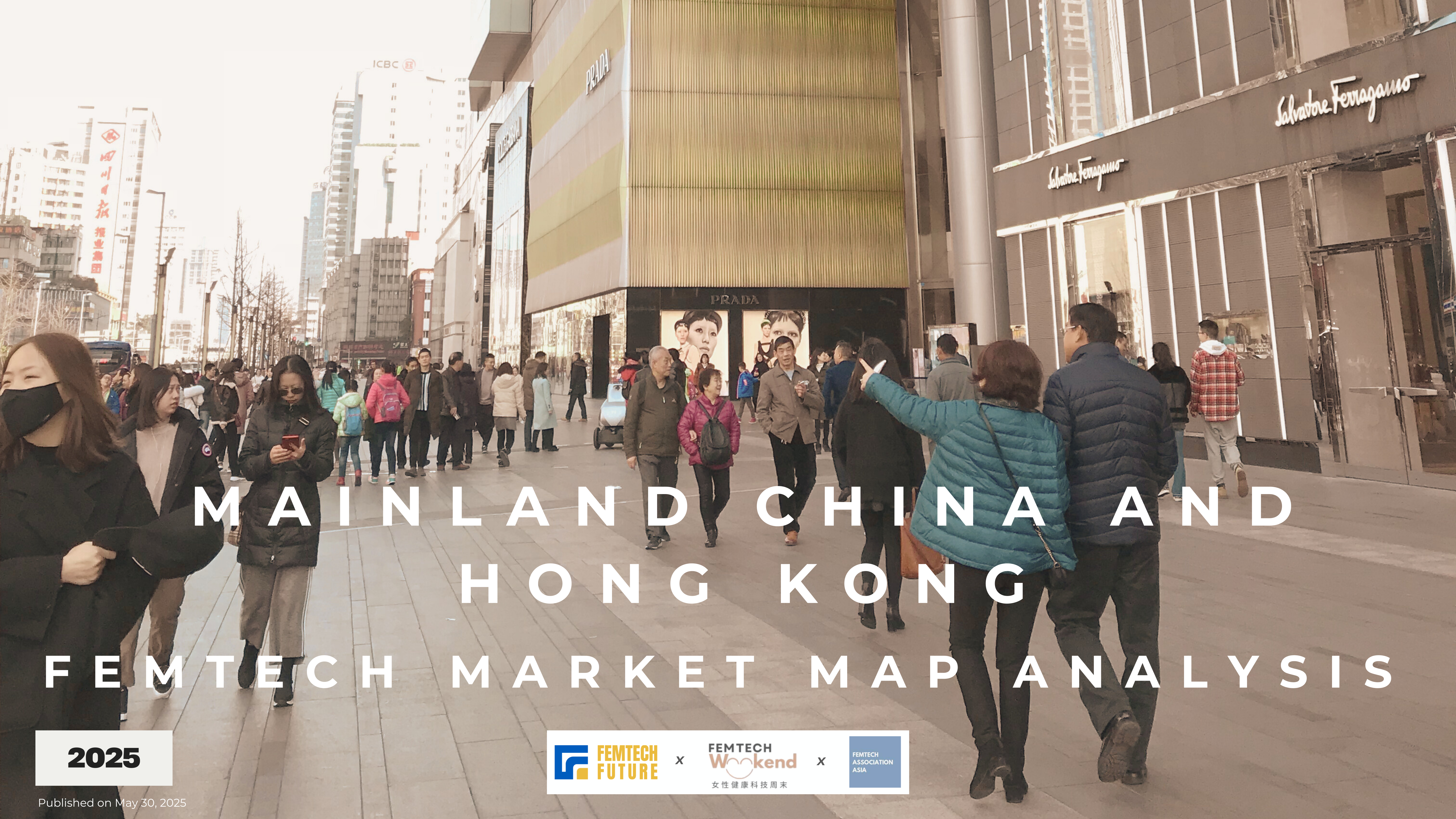 FemTech Market Map Greater China 2025